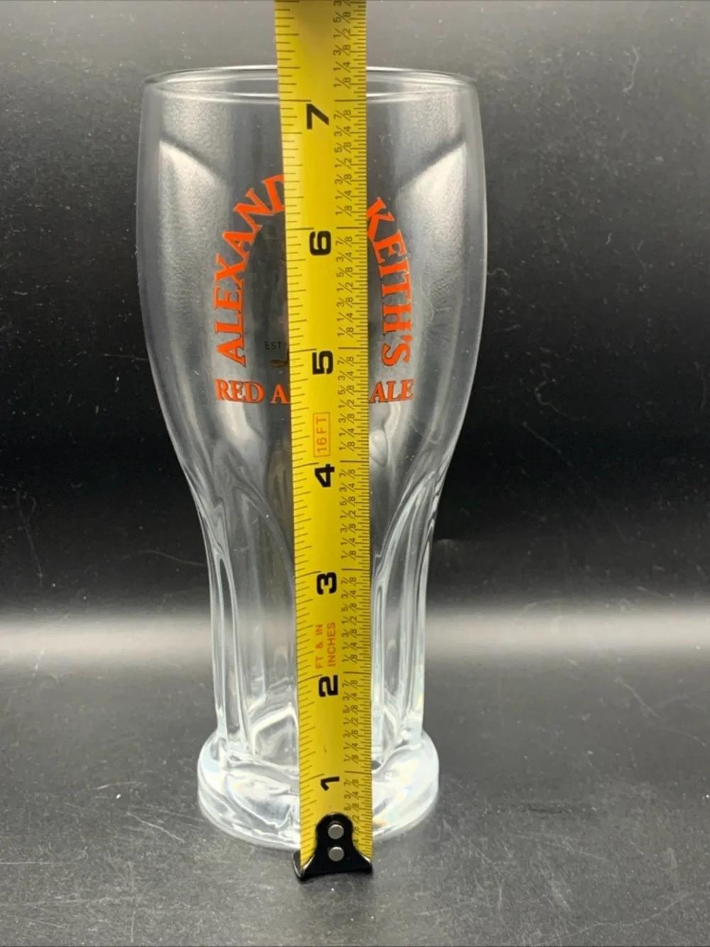 Pre Owned Alexander Keith's Red Amber Ale Beer EST 1820 Glass Tumbler